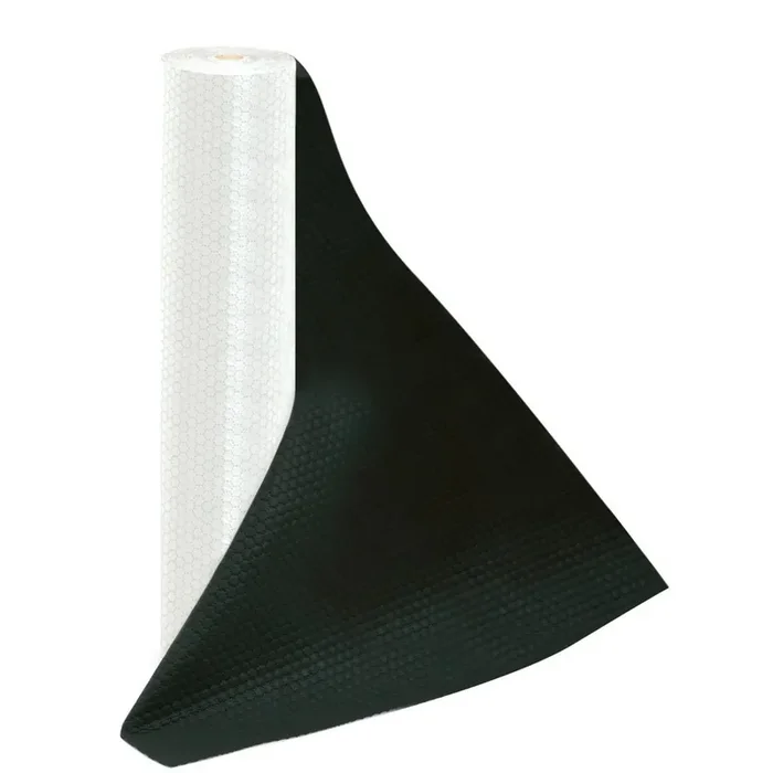 Alfombra de ferrocarril SMF Heavyweight, 1 rollo, ancho 710 mm, longitud 25 m, aceite, color blanco