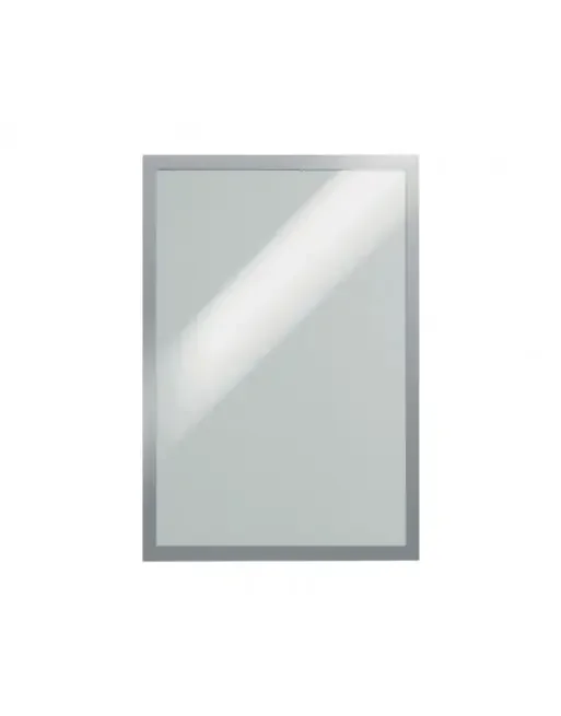 Alta Calidad DURABLE BOLSA 2 MARCOS MAGNETICOS AUTOADHESIVO A3 PLATA – 4873-23
