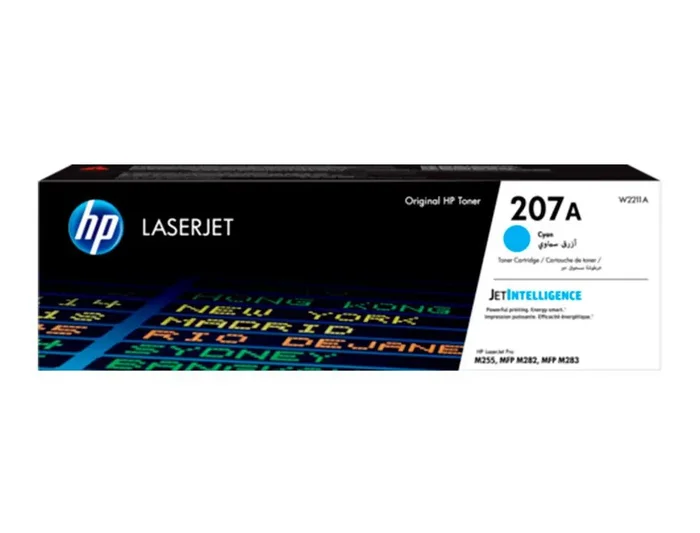 Alta Calidad Toner hp 207a hp laserjet pro m255dw / m255nw / m282nw / m283fdn cian 1250 paginas