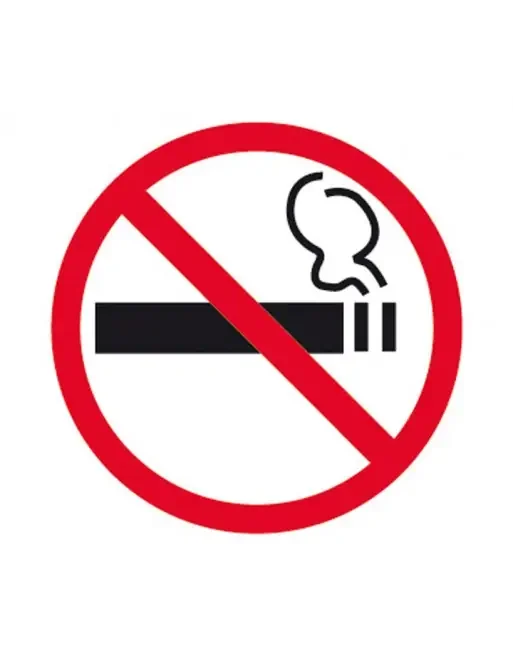 APLI ETIQUETA SEÑALIZADORA PROHIBIDO FUMAR 114X114 – 845 Últimas Unidades