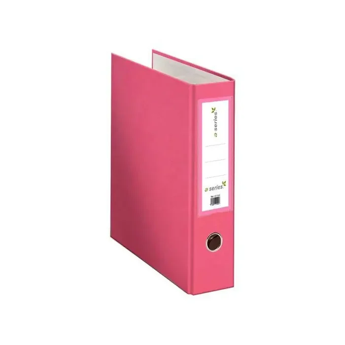 ARCHIVADOR A-SERIES A4 CON PALANCA 75mm – Rosa Oferta Flash