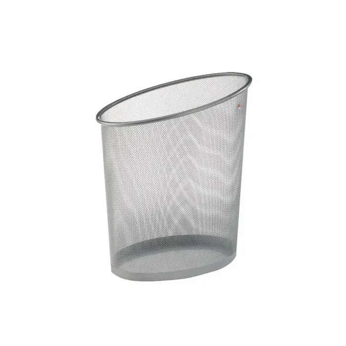 Archivo 2000 Papelera De Rejilla Mesh Alba Capacidad 18 Litros 355X290X400 Mm Gris Certificado