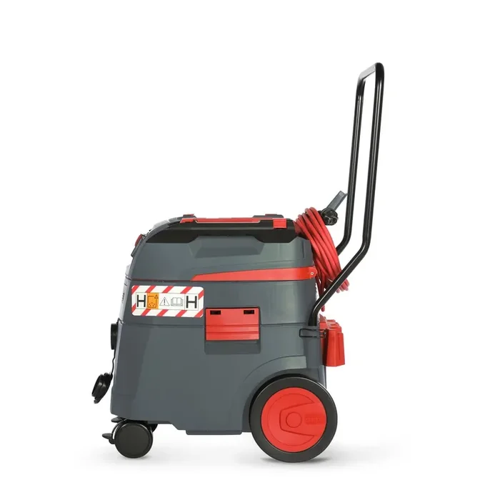 Aspirador industrial starmix iPulse, clase de polvo H, chasis volcado, 1.600 W, 35 litros