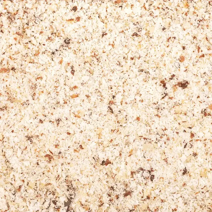 Avellanas crudas en polvo