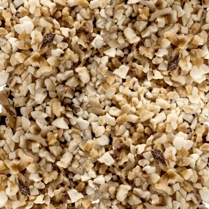 Avellanas tostadas picadas blanqueadas 2-4mm