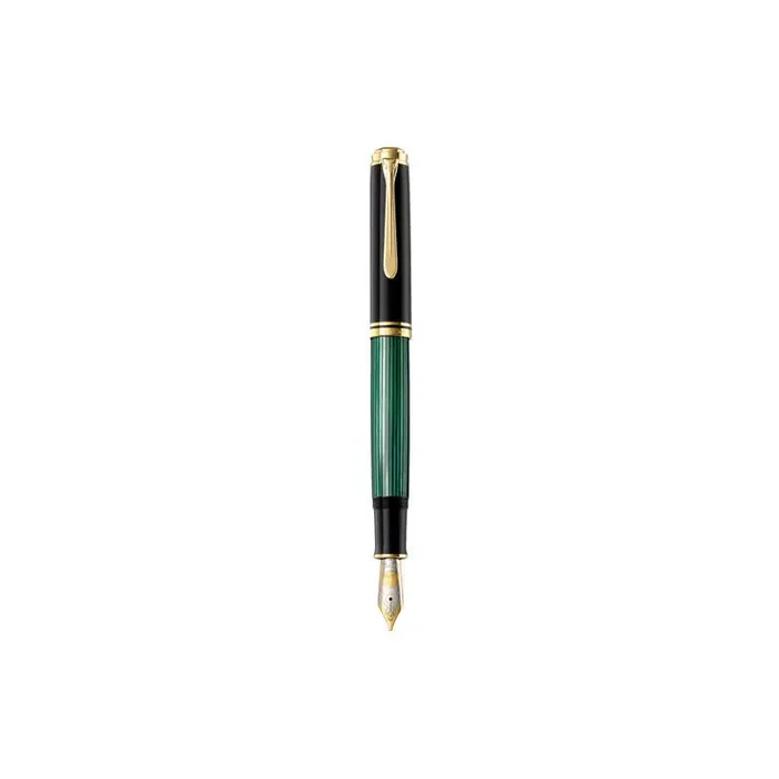 Barato Pluma Estilográfica Pelikan Souverän m1000 Sw-Verde 18-K 750 M Caja De Regalo