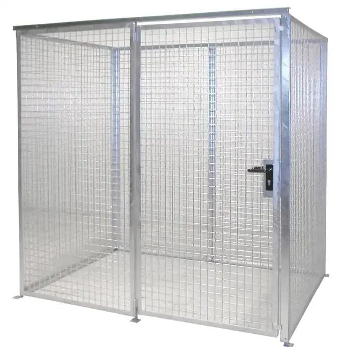 Bauer® Bastidor para bombonas de gas Lagerbox TRG 280, An x Al x F 850 x 1.300 x 1.000 mm