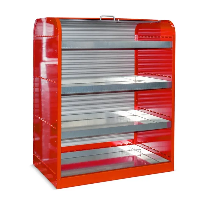 Bauer® Pies ajustables en altura para armario de persiana enrollable de material peligroso RSG, 4 ud/caja