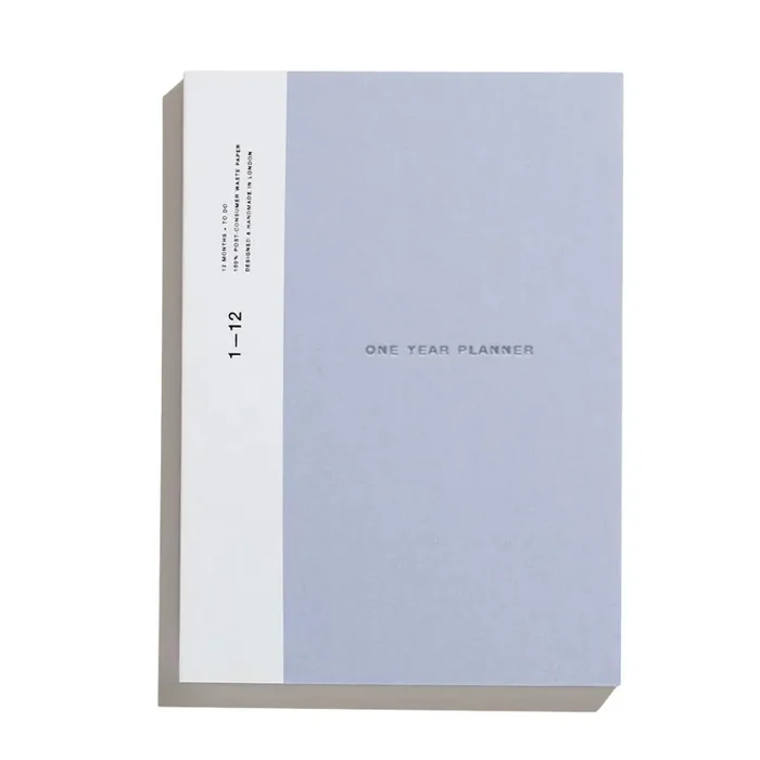 Before Breakfast – One Year Planner Lilac Grey (Monthly + To Do) – Planificador Mensual A5 (19,6 x 14,1 cm)