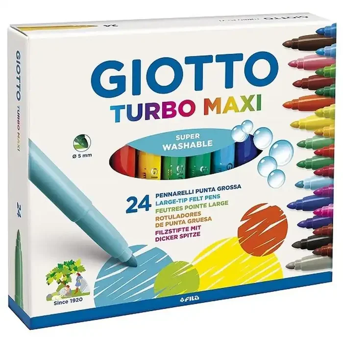 Bestseller Rotulador GIOTTO Turbo Maxi 24 colores