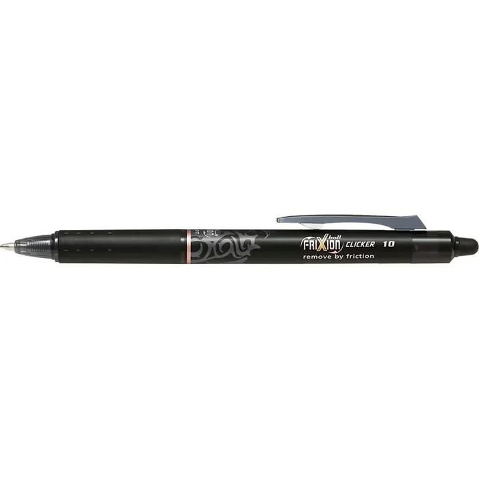 Bolígrafo FRIXON Clicker, diámetro de mina 1 mm, ancho de línea 0,6 mm, negro, 12 unidades