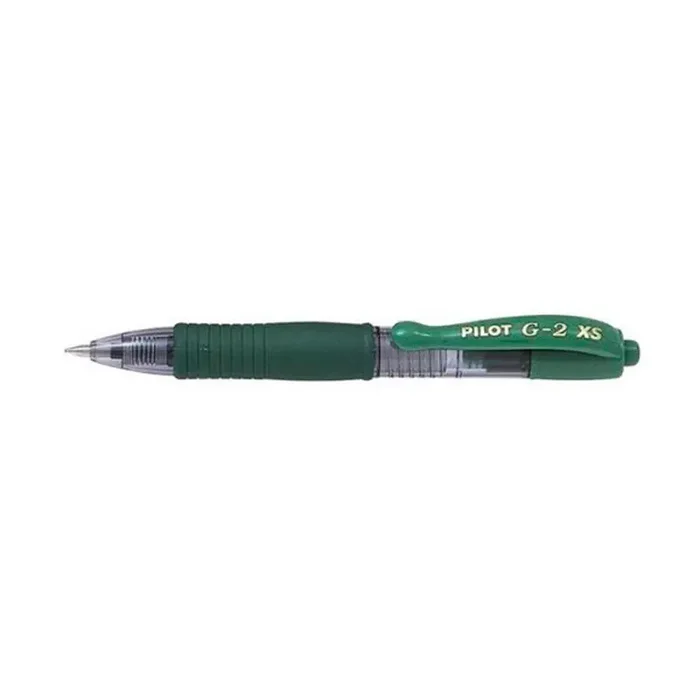 Bolígrafo Gel Mini Pilot G-2 0,7 Verde Premium