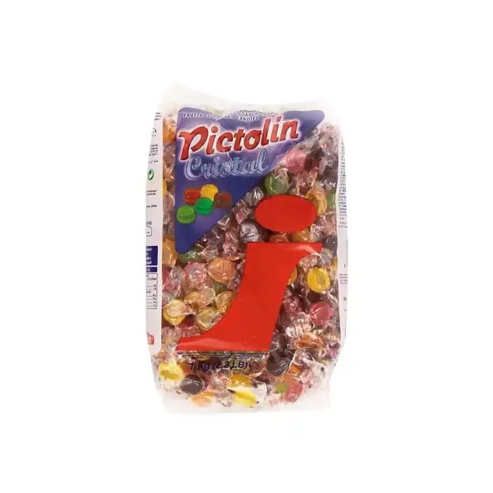 BOLSA CARAMELOS PICTOLIN GALAXIN CRISTAL STDO 1Kg Precio Rebajado