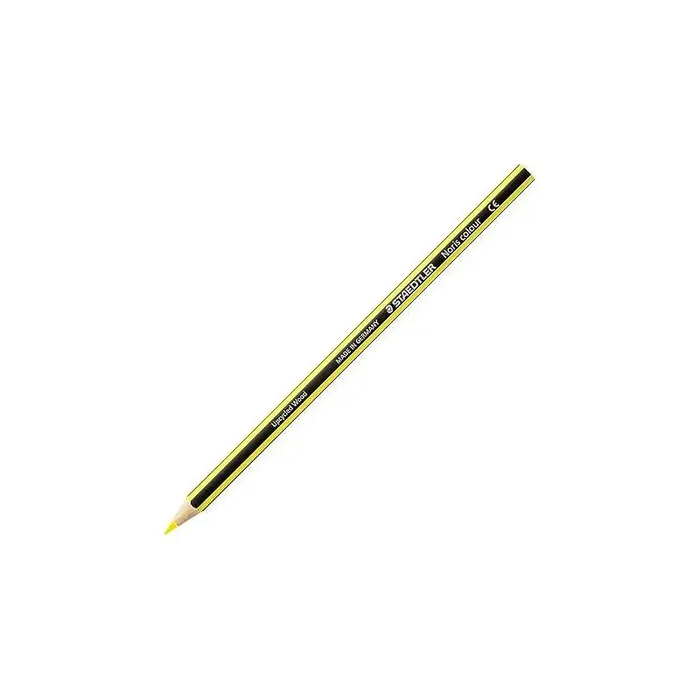CAJA 12 LÁPICES STAEDTLER NORIS COLOUR 185 – Amarillo Solo Hoy