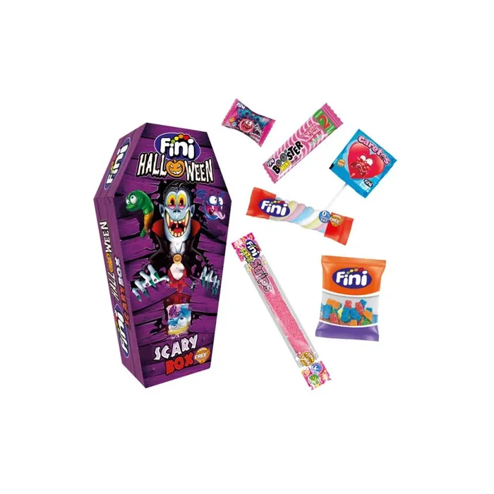 caja de dulces de halloween
