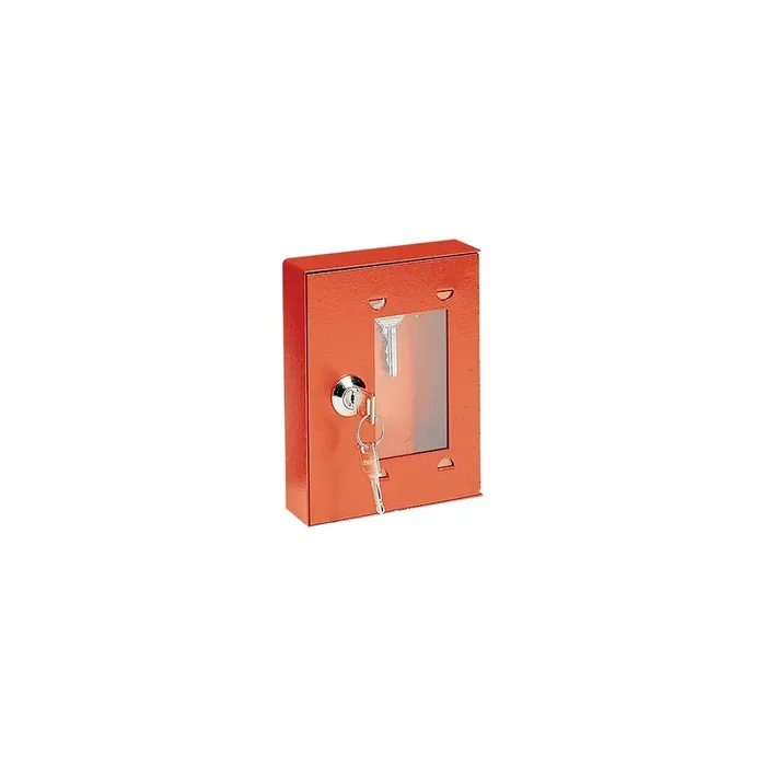 Caja de llaves de emergencia, para precintar, con cerradura, llave igual