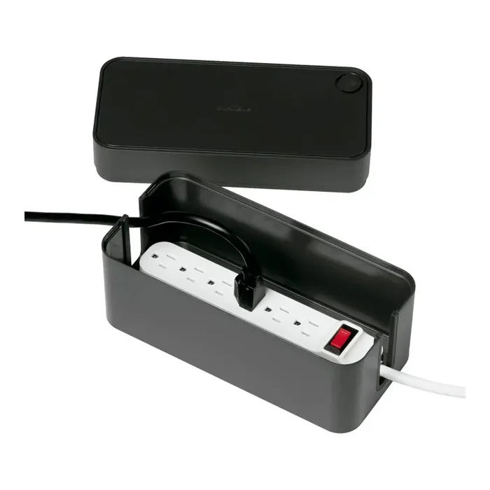 CAJA ORGANIZADORA DE CABLES DURABLE CAVOLINE® BOX S – Grafito Máxima Calidad
