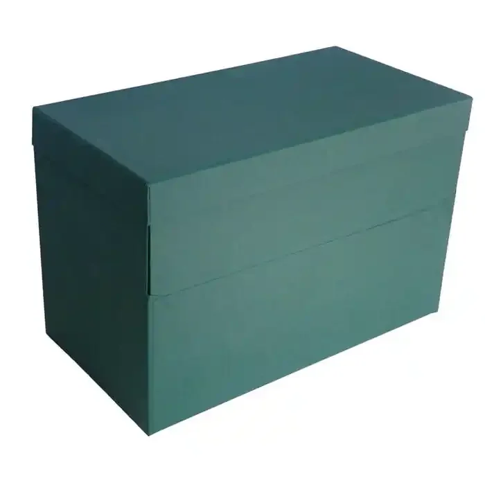 Caja Transferencia Doble Folio Karman Verde Nueva Colección