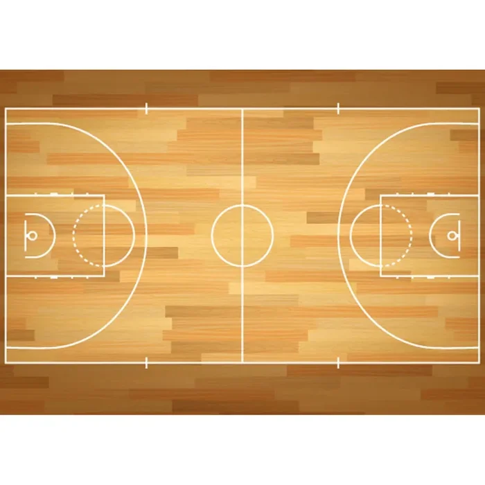 Cancha de baloncesto de azúcar