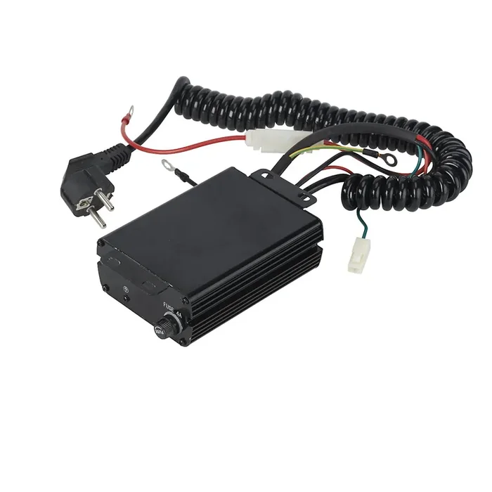Cargador para transpaleta de pantógrafo