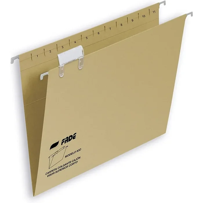 Carpeta Colgante FADE Cajón Kio Kraft Eco Stock Limitado