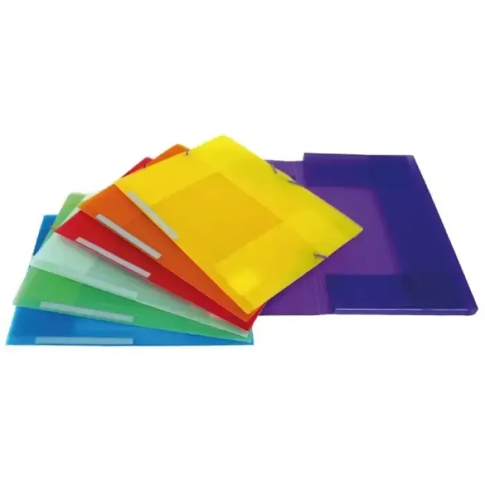 CARPETA PLASTICO FOLIO SOLAPA DEQUA AZUL Mejor Calidad