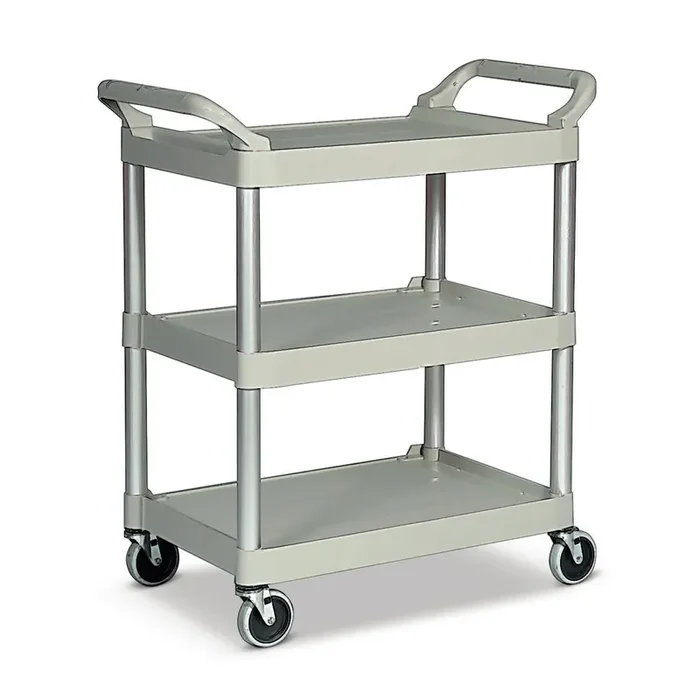 carro de transporte para servir Rubbermaid®, capacidad de carga 90 kg, gris