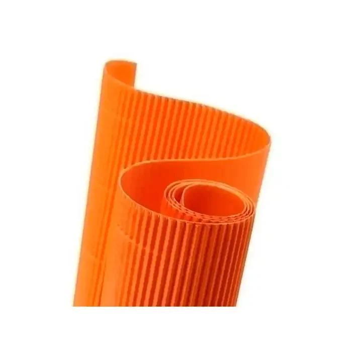 Cartón Ondulado Naranja Cansón 300Gr Rollo Última Oportunidad