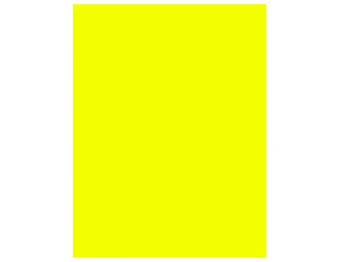 Cartulina Fluorescente Amarilla 50X65 Cm Súper Precio