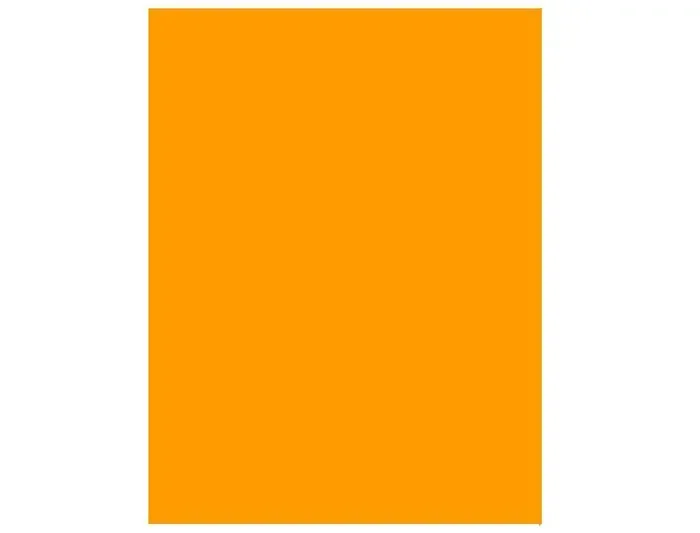 Cartulina Fluorescente Naranja 50X65 cm A Buen Precio