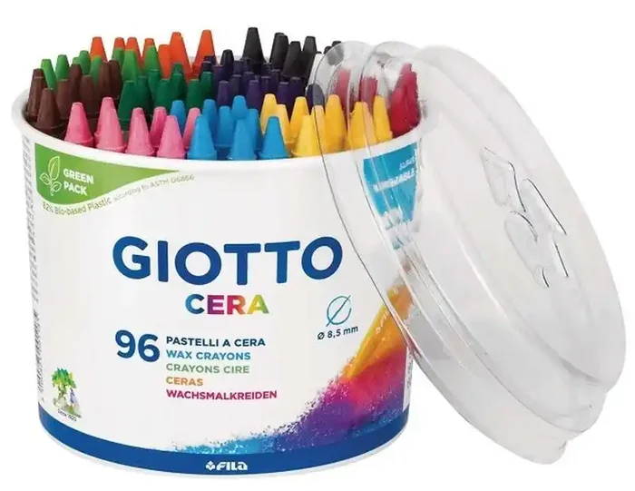 Ceras GIOTTO bote 96 colores Novedad