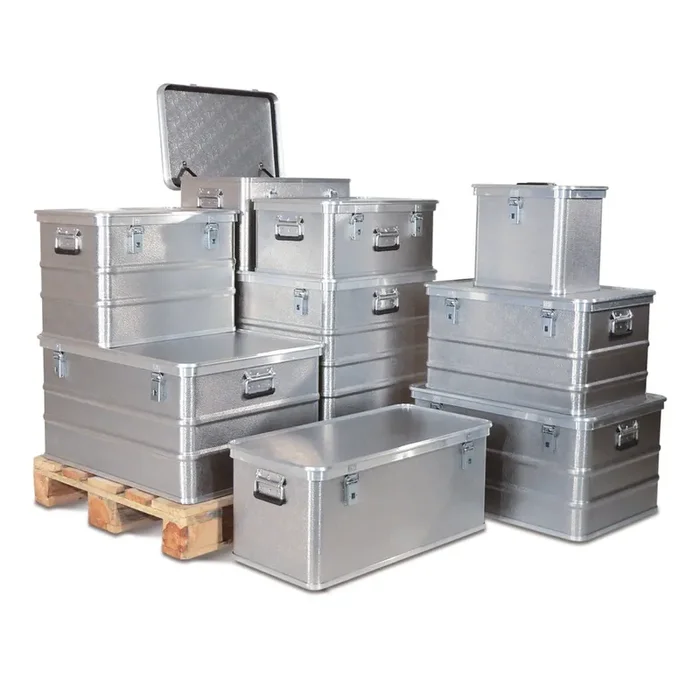 Cerraduras cilíndricas para caja de transporte de aluminio profesional, par