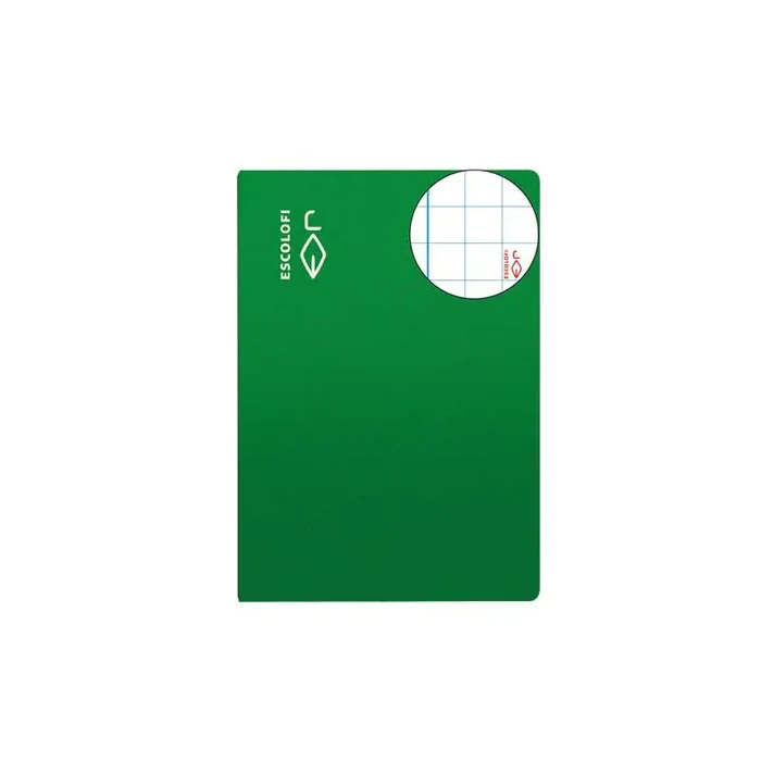 Certificado LIBRETA GRAPADA 50h ESCOLOFI 4º 8×8 CON MARGEN – Verde
