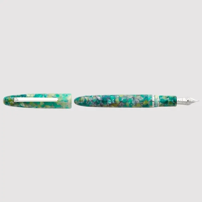 Colección de Vidrio de Mar Tamaño Regular FP Borde de Paladio – CustomTecho Nib