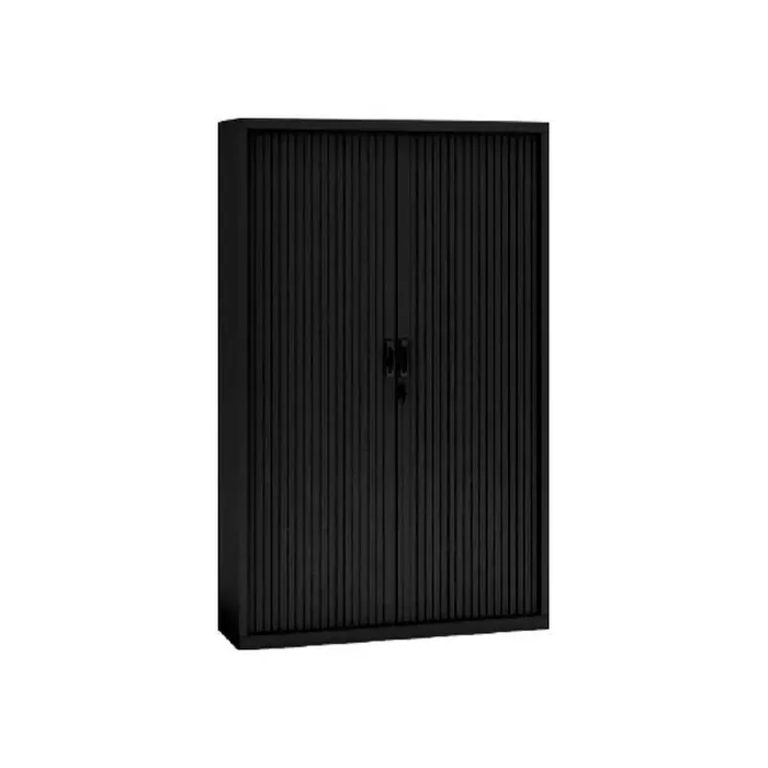 Compra Ahora ARMARIO METÁLICO NG 180x102cm PUERTAS PERSIANA – Negro (RAL 9005)