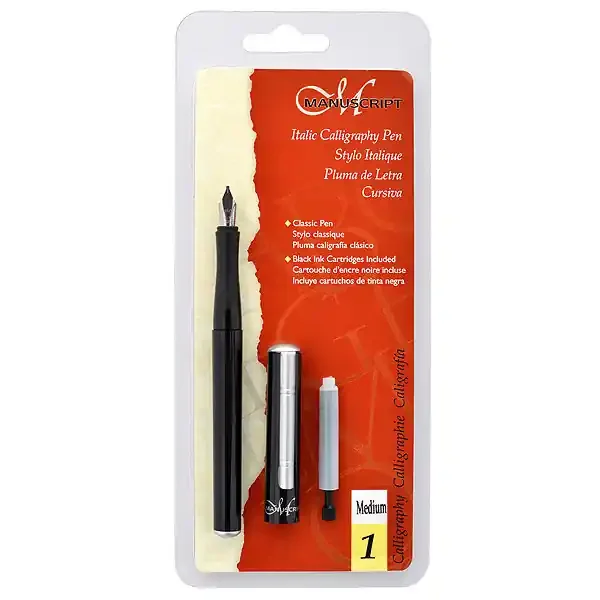 Conjunto Manuscript Pluma Caligráfica Itálica