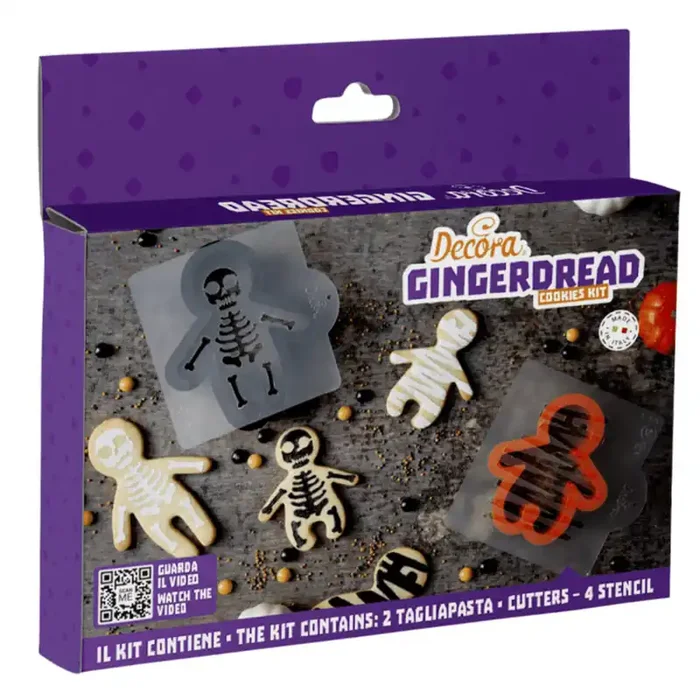 Cortador de galletas y plantilla de Halloween