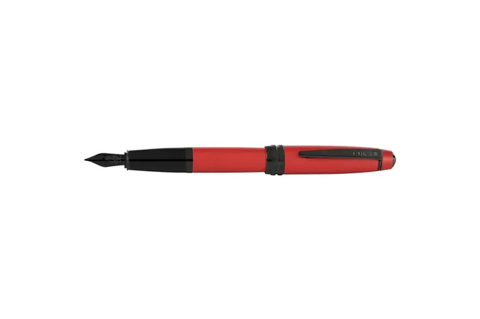 Cross Bailey Matt Red Lacquer BT Fountain Pen-Fine