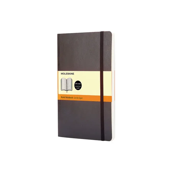 CUADERNO MOLESKINE CLÁSICO 13x21cm TAPA BLANDA HORIZONTAL Auténtico