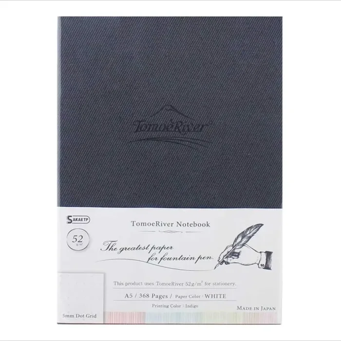Cuaderno tapa dura Cuadrícula 5mm – A5 – Blanco – 52 g/m2