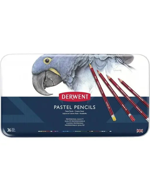 DERWENT CAJA METAL 36 LAPICES PASTEL 700307 Promoción