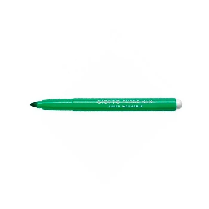 Descuento Rotulador Giotto Punta Gorda Turbo Maxi Verde Oscuro 12 Uds