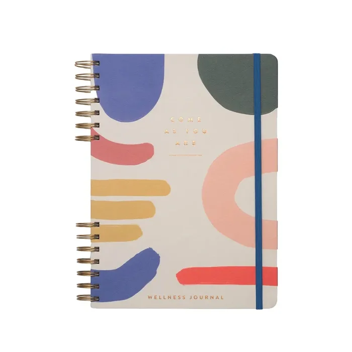 Designworks Ink – Guided Wellness Journal Come As You Are – Diario de Bienestar B5 (19 x 26 cm)