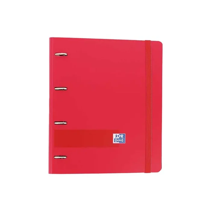 Directo De Fábrica CARPETA OXFORD «EUROPEANBINDER+: LIVE&GO» A4+ – Rojo