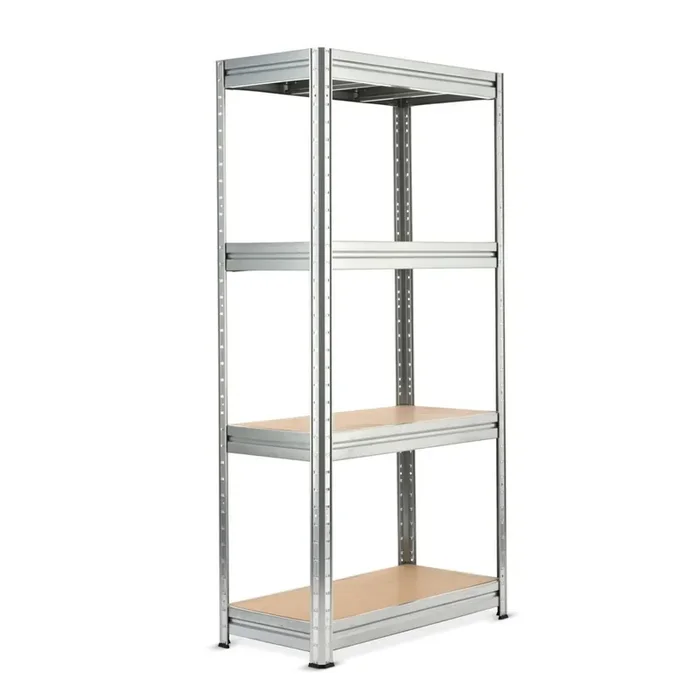 Estantería de cargas pequeñas HEMMDAL galvanizada, carga por estante 600 kg, HxAxF 1.770 x 900 x 450 mm