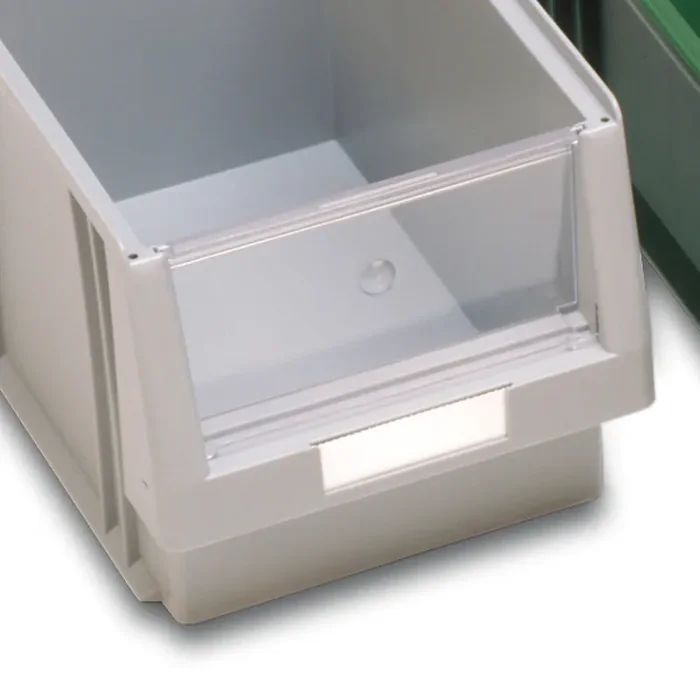 Etiquetas de papelera almacenamiento polipropileno, ancho x alto 59 x 17 mm