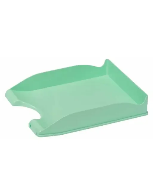 FAIBO BANDEJA SOBREMESA APILABLE 350X250X65MM VERDE PASTEL 93-34 Envío Internacional