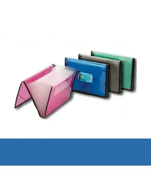 FOLDERMATE CARPETA CLASIFICADOR 12 SEPARADORES FUELLE AZUL – 134 C Envío Inmediato