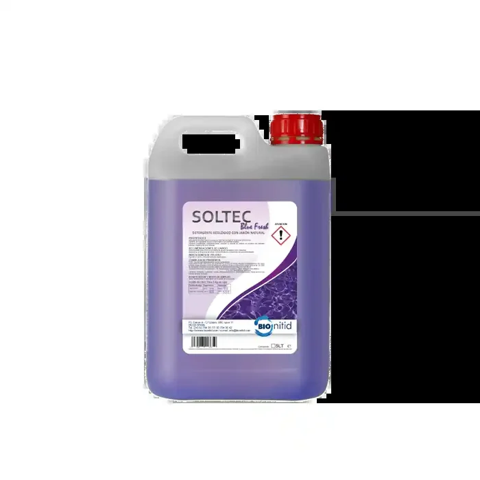 GARRAFA DETERGENTE SOLTEC BLUE FRESH 5L Stock Limitado