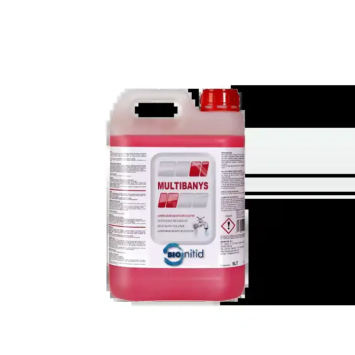 GARRAFA LIMPIADOR DESINCRUSTANTE MULTIBAÑOS 5L Certificado